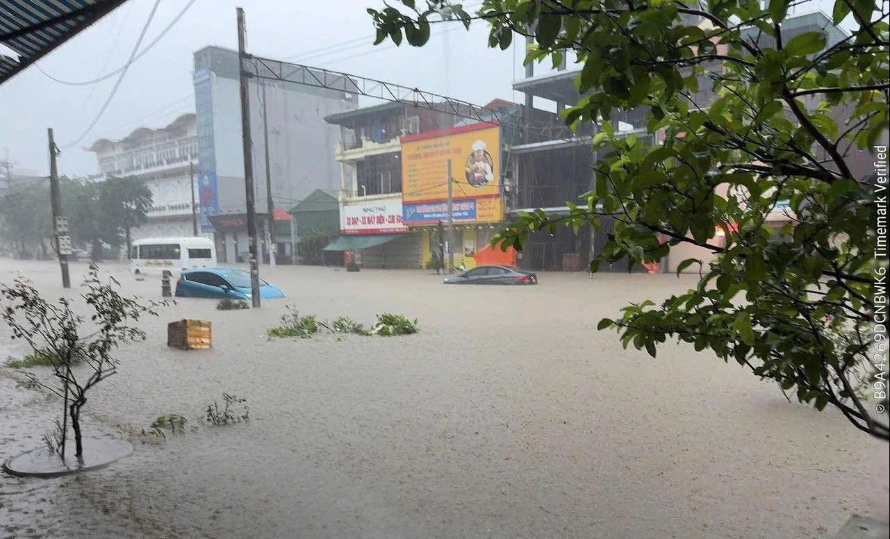 Mưa lớn gây thiệt hại tại Tuyên Quang, Quảng Ninh và Thái Nguyên