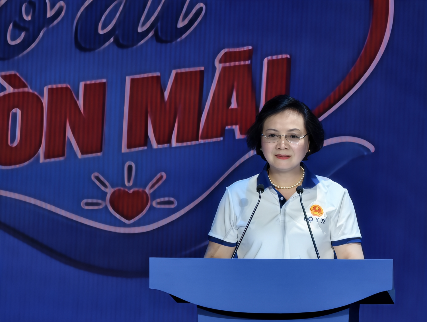 Phó Thủ tướng Chính phủ Phạm Thị Thanh Trà thông tin tại chương trình. Ảnh: Bộ Y tế.