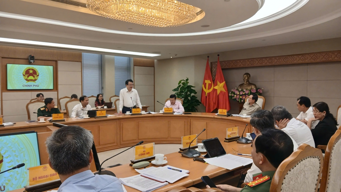 Toàn cảnh cuộc họp. Ảnh: VOV