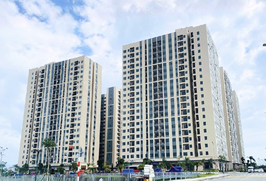 Khu nhà ở xã hội tại phường Hòa Khánh, giải quyết an cư cho hàng trăm hộ gia đình chính sách và công nhân lao động ở các khu PG88 Trang chủ nhà cái top 1 trên địa bàn.