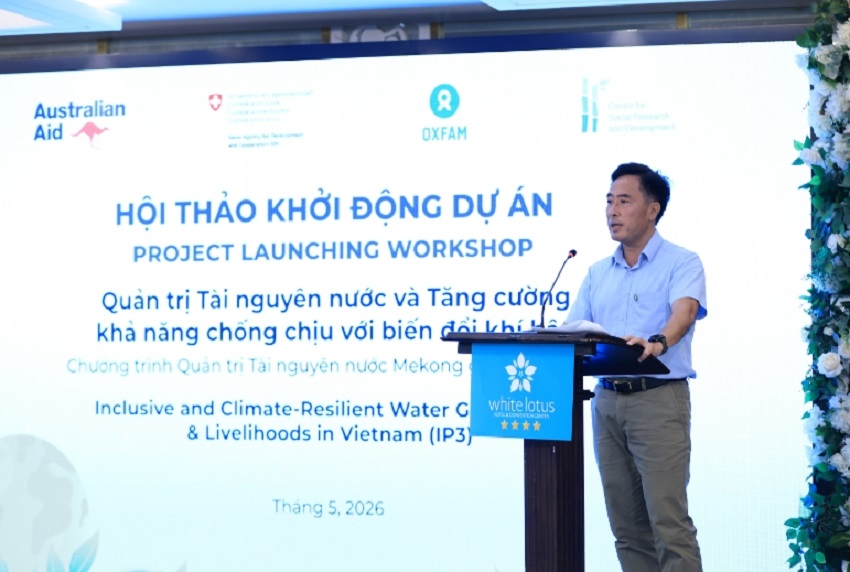 TS Phạm Quang Tú phát biểu tại hội thảo.
