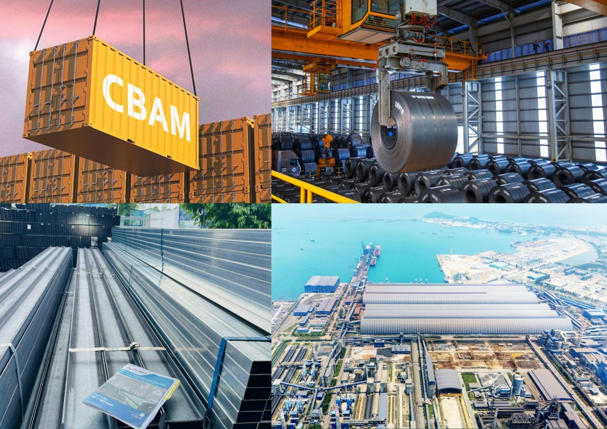 Sắt thép, hydro, phân bón, điện, xi măng, và nhôm là các loại hàng hóa chính sẽ chịu sự ảnh hưởng của &nbsp;Cơ chế CBAM. Ảnh minh họa