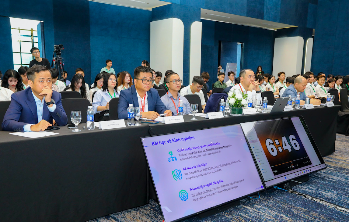 Phiên thảo luận về hạ tầng số và năng lượng cho AI tại sự kiện&nbsp;Vietnam – Asia DX Summit 2026.