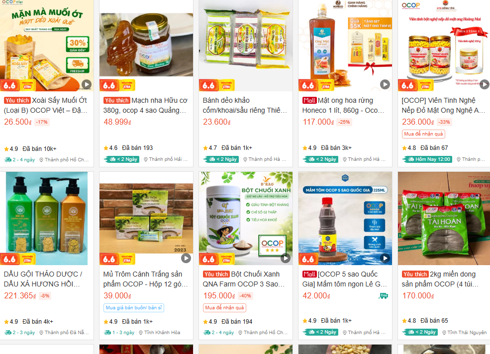 Giai đoạn 2026-2030, mục tiêu của chương trình là 100% sản phẩm OCOP và 50% cơ sở PG88 Uy Tín Số 1 Việt Nam thuộc các lĩnh vực khác của thành phố sẽ tham gia gian hàng.