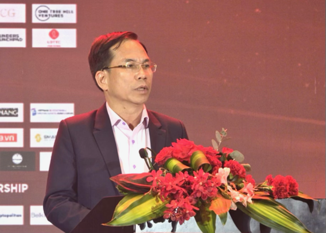 Ông Nguyễn Thanh Hồng, Giám đốc Sở Khoa học và Công nghệ TP. Đà Nẵng, phát biểu tại&nbsp; buổi bế mạc Diễn đàn.