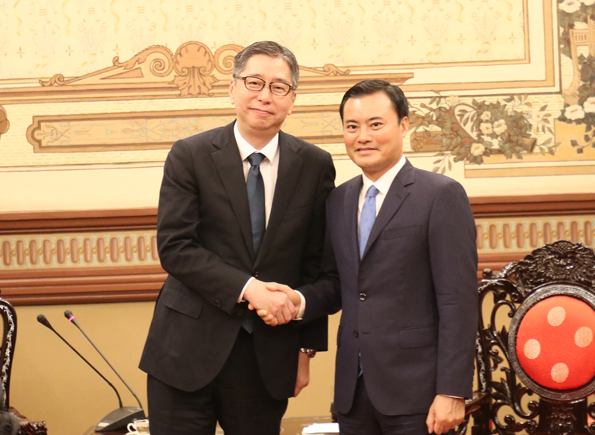 TP.Hồ Chí Minh thúc đẩy hợp tác với JICA về hạ tầng và đô thị thông minh